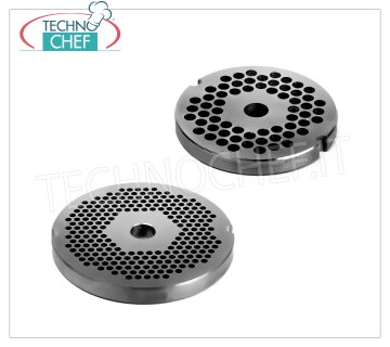 STAMPI FORATI in ACCIAIO INOX 304 per TRITACARNE Tipo 12