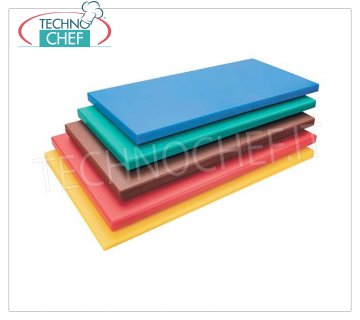 Technochef - TAGLIERI in POLIETILENE COLORATI cm 60x40, Spessore 20 mm