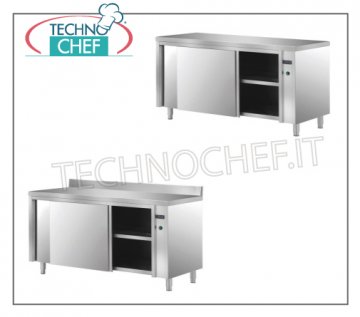 Tavoli armadiati caldi in Acciaio Inox 