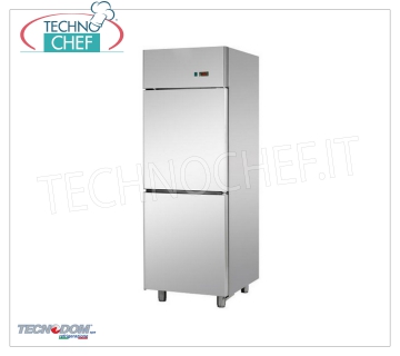TECNODOM - Armadio Congelatore-Freezer 2 1/2 porte, lt.700, PASTICCERIA Armadio Congelatore-Freezer 2 mezze porte, Marca TECNODOM, con struttura in acciaio inox, capacità lt.700, bassa temperatura -18°/-22°C, refrigerazione ventilata, PASTICCERIA Teglie mm 600x400, V.230/1, Kw.0,65, Peso 135 Kg, dim.mm.710x800x2030h