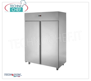 TECNODOM - Armadio Congelatore-Freezer 2 porte, lt.1200, temperatura negativa Armadio Congelatore-Freezer 2 porte, Marca TECNODOM, con struttura in acciaio inox, capacità lt.1200, bassa temperatura -18°/-22°C, refrigerazione ventilata, V.230/1, Kw.0,7, Peso 144 Kg, dim.mm.1420x700x2030h