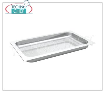 Bacinella inox GN 1/1 Bacinella inox Gastro-Norm 1/1 (mm 530x325x65h)