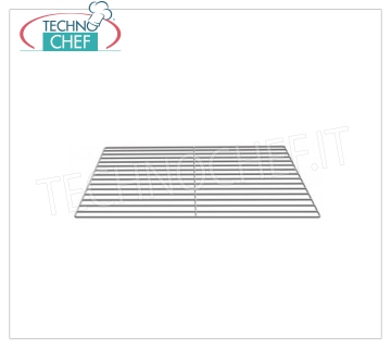 Griglia Inox GN 2\1 Griglia in acciaio inox Gastro-Norm 2/1 (mm 530x650)