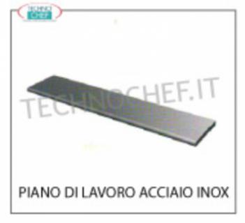 Piano di lavoro in acciaio inox Piano di lavoro in acciaio inox per mod. SALINA 80 lungo mm 1040