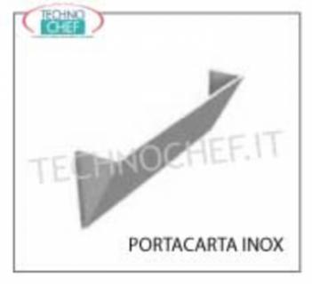 Portacarta inox Portacarta inox, dimensioni mm 600x160