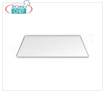 Teglia Inox Pasticceria Teglia in acciaio inox per pasticceria, dim.mm.600x400x12h