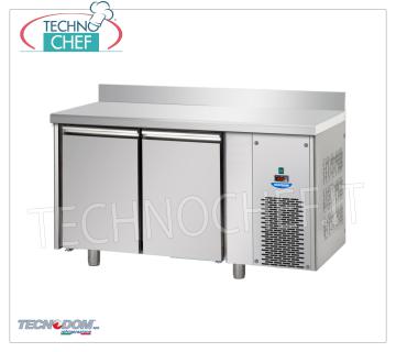 TECNODOM - TAVOLO CONGELANTE/FREEZER 2 porte con Alzatina, lt.310 TAVOLO CONGELANTE/FREEZER 2 PORTE con ALZATINA, Marca TECNODOM, capacità lt.310, temperatura d'esercizio -18°/-22°C, refrigerazione ventilata, Gastro-Norm 1/1, V.230/1, Kw.0,655, Peso 100 Kg, dim.mm.1420x715x950h