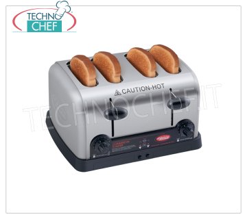 TECHNOCHEF - Tostapane ad espulsione 4 Fette, Mod.TPT230/4