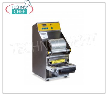 TECHNOCHEF - Termosigillatrice semiautomatica per vaschette, Mod.TSS101-R