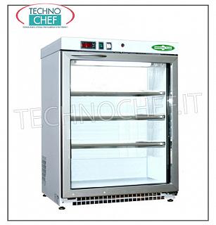 Frigorigero-Congelatore per Farmacie, 1 Porta, lt.129 Congelatore per medicinali, 1porta, ventilato, temp.-15°-25°, lt.129, struttura in skinplate bianco atossico