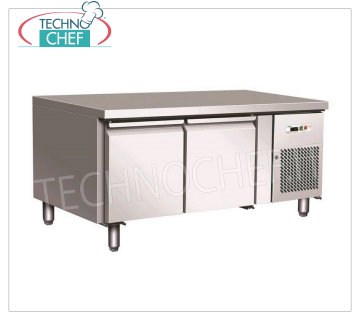 Forcar - Tavolo Frigo Refrigerato 2 porte, Temp.-2°/+8°C, lt.170, Ventilato, mod.G-UGN2100TN Tavolo Banco refrigerato 2 PORTE, Professionale, capacità 170 lt, temperatura -2°/+8°C, refrigerazione ventilata, ECOLOGICO in Classe B, Gas R290, Gastronorm 1/1, V.230/1, Kw.0,26, Peso 82 Kg, dim.mm.1360x700x650h