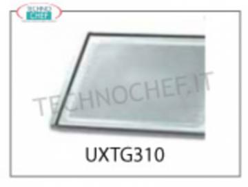 TECHNOCHEF - TEGLIA piana in ALLUMUNIO FORATA, Mod.TG310 TEGLIA piana in ALLUMUNIO FORATA, mm 460x330x15H -- Indicato prezzo unitario, acquistabile in confezione da 2 pezzi