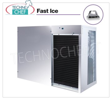 FABBRICATORE di GHIACCIO FAST ICE a CUBETTI VERTICALI da 770 Kg/24 ore,  senza DEPOSITO, Mod.VM1700 Fabbricatore di ghiaccio FAST ICE a cubetti verticali  resa max 770 Kg/24h, da abbinare a contenitore per deposito ghiaccio,  raffreddamento ad aria, V.400/3+N, Kw 4,3, Peso 186 Kg, dim.mm.1250x645x950h