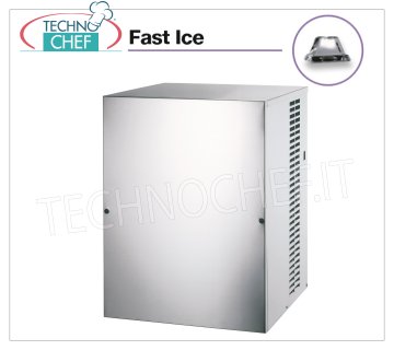 FABBRICATORE di GHIACCIO FAST ICE a CUBETTI VERTICALI da 140 Kg/24 ore, senza DEPOSITO, Mod.VM350