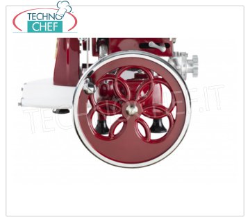 TECHNOCHEF - Volano Fiorato Rosa 250/300 Volano fiorato a rosa per affettatrici a volano/manuali Mod. 250/300